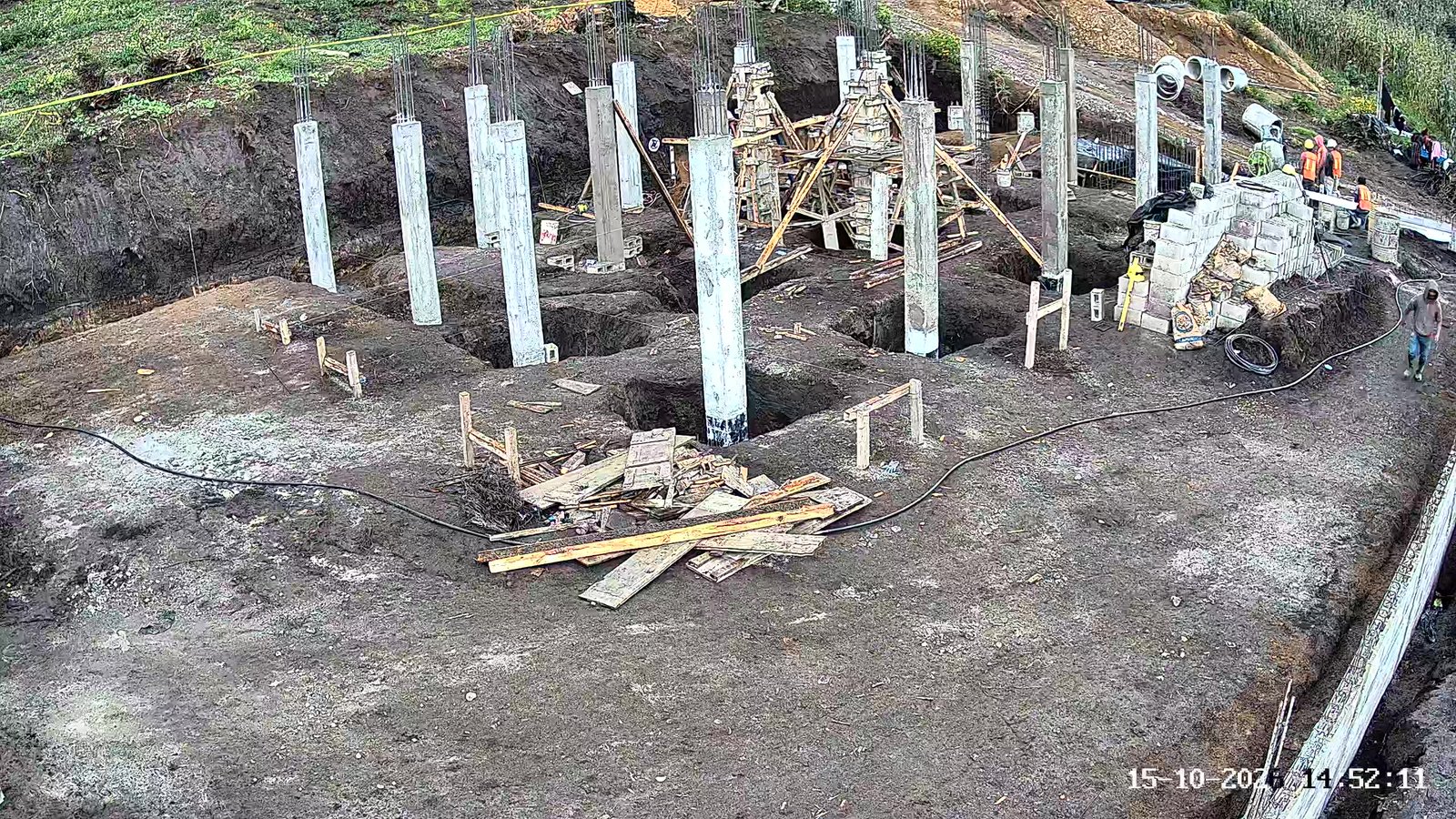 Avance de obra del 15/10/2026